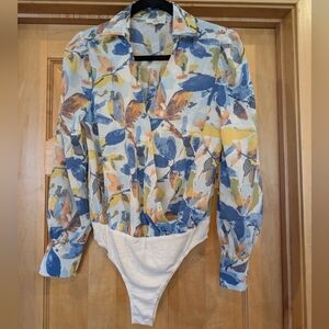 Entro Multicolor Floral Bodysuit